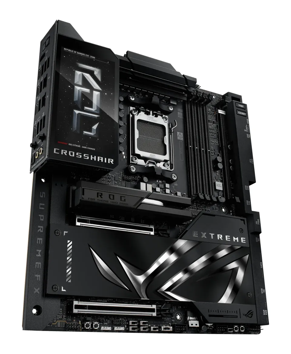 ASUS MB Sc AM5 ROG CROSSHAIR X870E EXTREME, AMD X870, 4xDDR5, 1xHDMI, 2xUSB4, WiFi, E-ATX