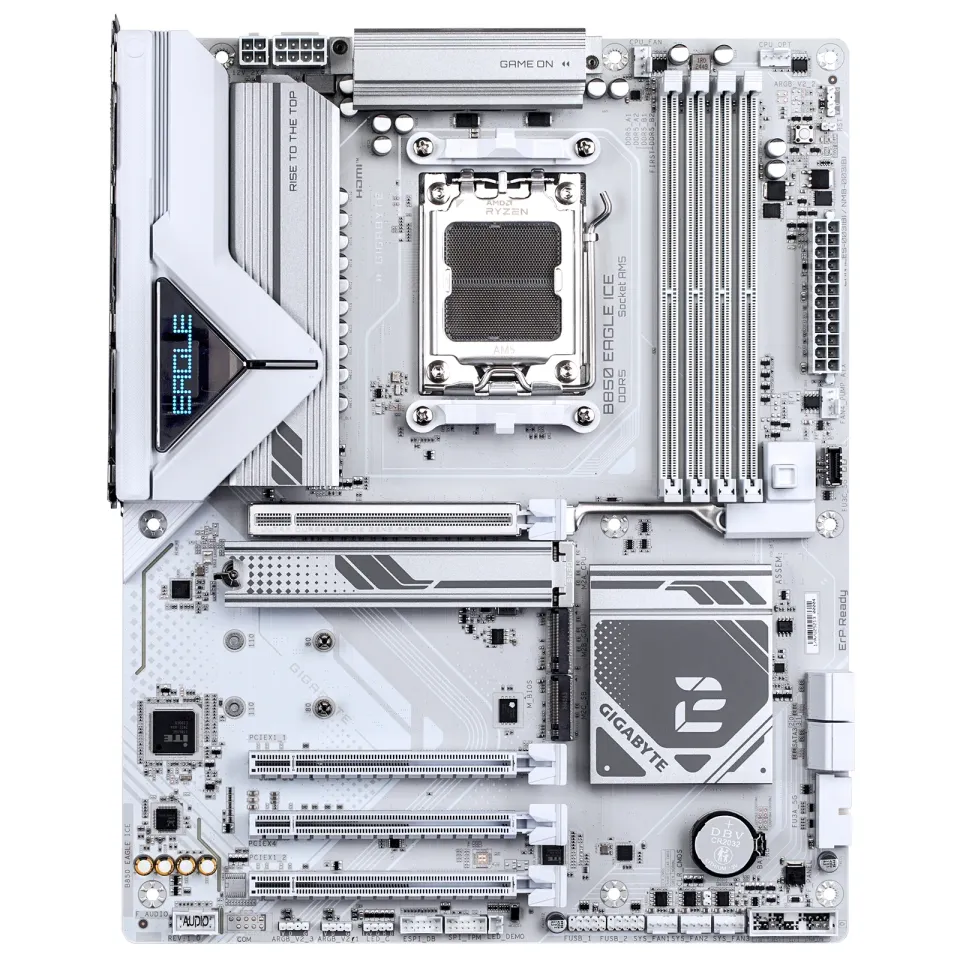 GIGABYTE MB Sc AM5 B850 EAGLE ICE, AMD B850, 4xDDR5, 1xDP, 1xHDMI, ATX