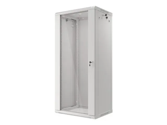LANBERG RACKOVÁ SKŘÍŇ 19" NÁSTĚNNÁ 27U/600X450 (FLAT PACK) ŠEDÁ V2