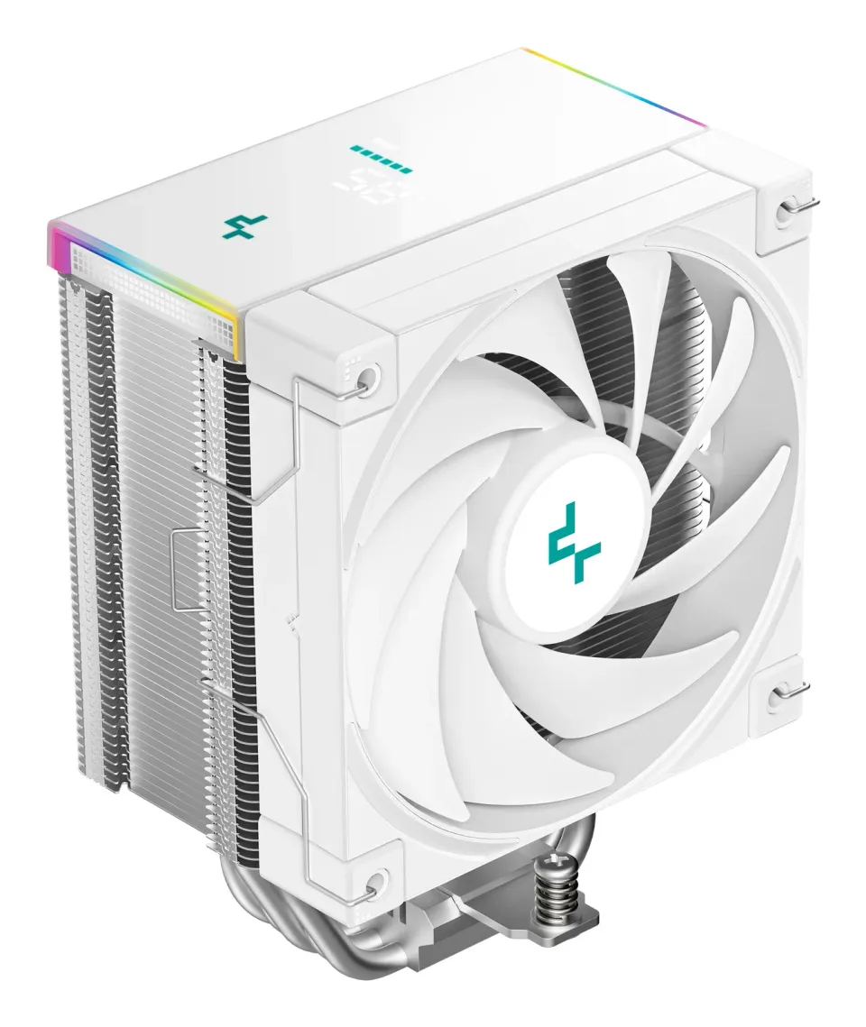 DEEPCOOL CPU Chladič AK500S DIGITAL SE, 1x120mm, LGA1851, AM5, bílá