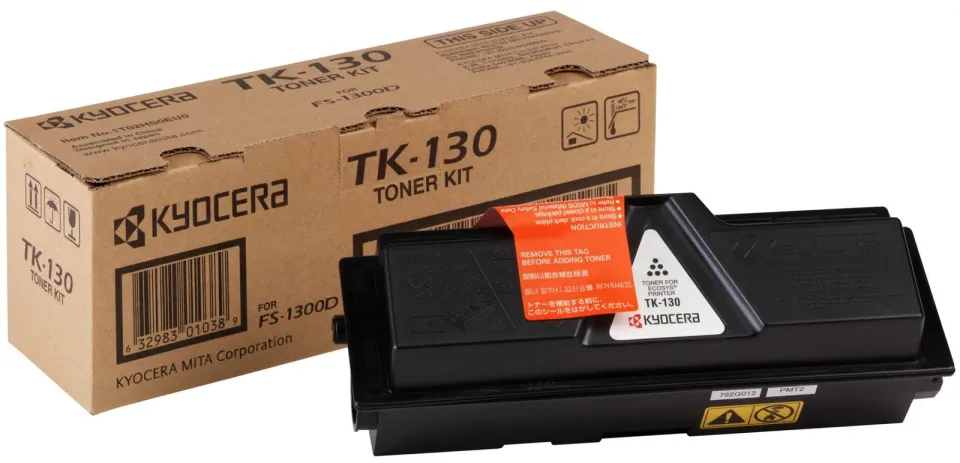 Kyocera toner TK-130/ FS-1300D/ FS-1350D/ 1028MFP/ 1128MFP/ 7200 stran/ Černá