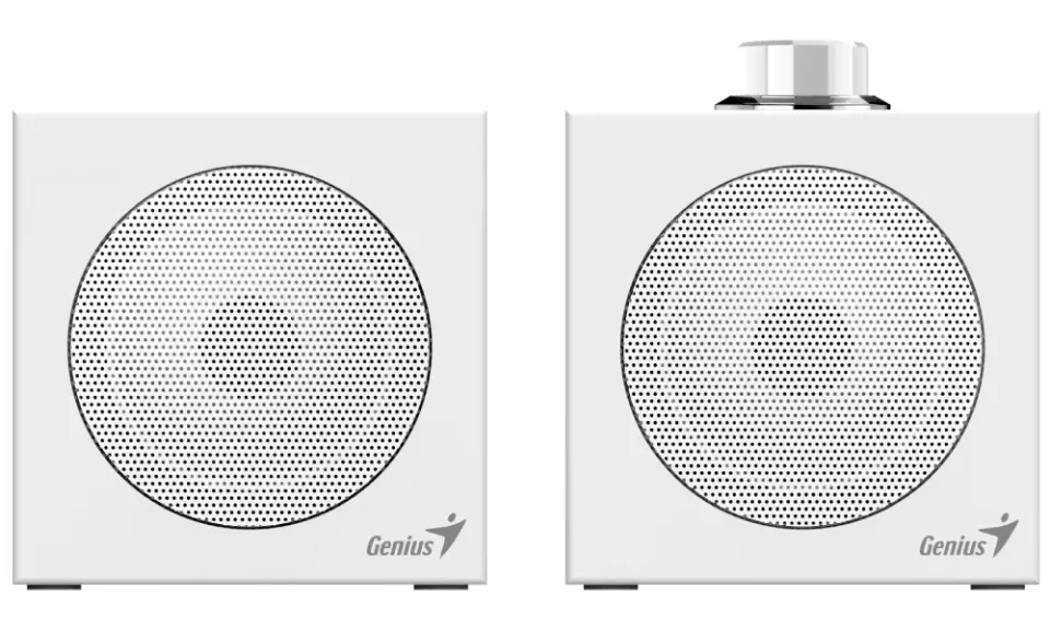 Genius SP-HF300U, Reproduktory, 2.0, 4W RMS, USB-A, USB-C, 2" měniče, dřevěné, o (31730061401)