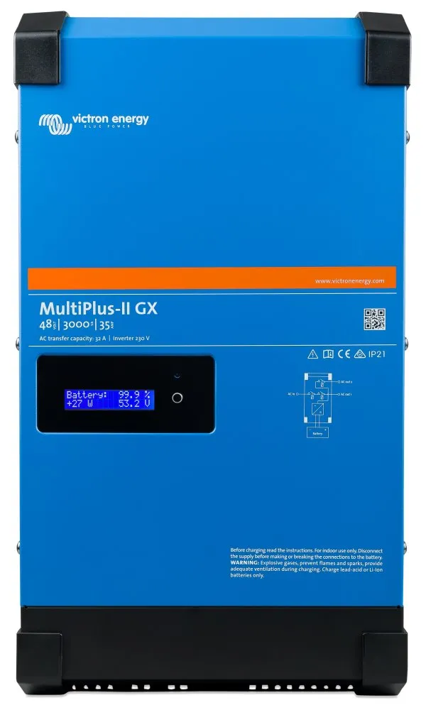 Victron MultiPlus-II GX hybridní měnič 48V/3000VA/35A-32A