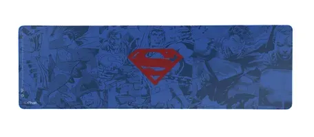 TRUST podložka pod myš GXT 759SM XXL, Superman Edition, modrá