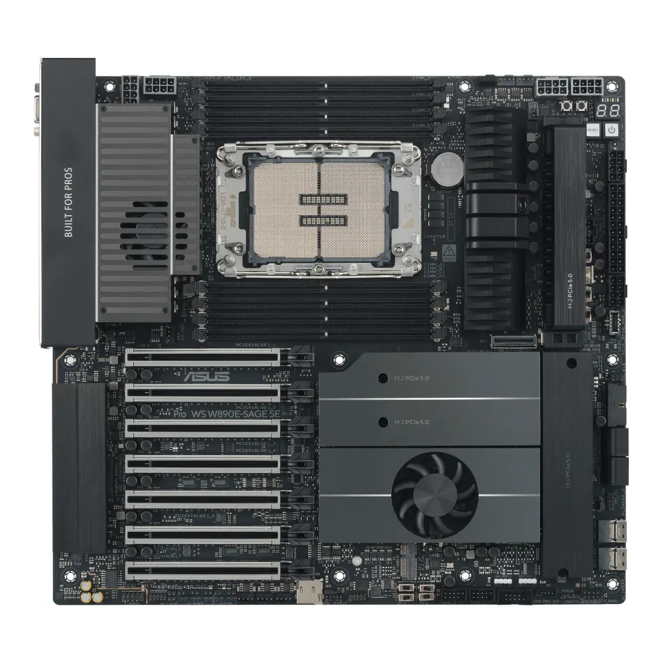 ASUS MB PRO WS W890E-SAGE SE, Intel W890, 8xDDR5, 1xVGA, 2xUSB4, EEB