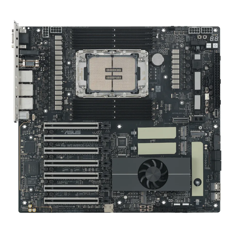 ASUS MB PRO WS W890E-SAGE SE, Intel W890, 8xDDR5, 1xVGA, 2xUSB4, EEB