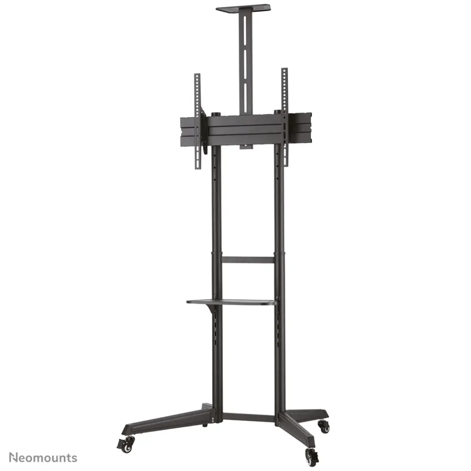 Neomounts FL50-550BL1/Držák displeje/vozík/37-70"/4 kolečka/VESA 600X400/nosn. 50kg/nast.výšky/náklon/AV držák/černý