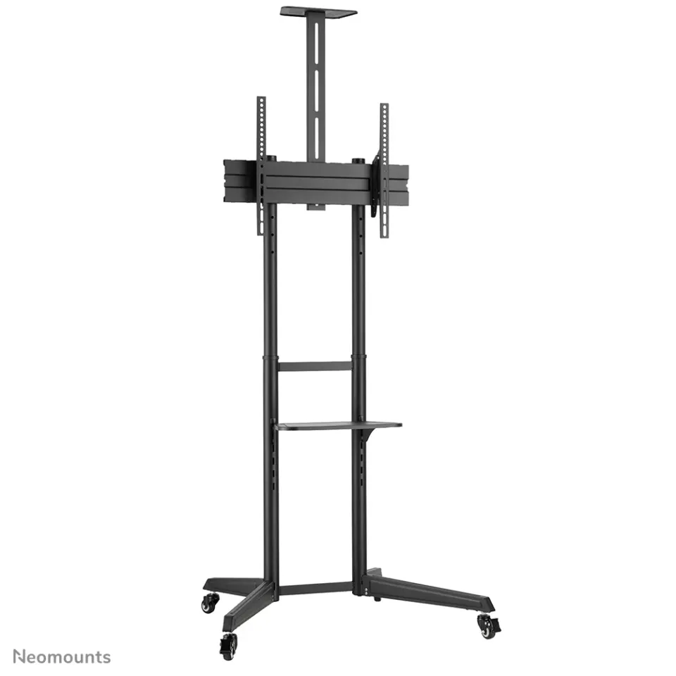 Neomounts FL50-550BL1/Držák displeje/vozík/37-70"/4 kolečka/VESA 600X400/nosn. 50kg/nast.výšky/náklon/AV držák/černý