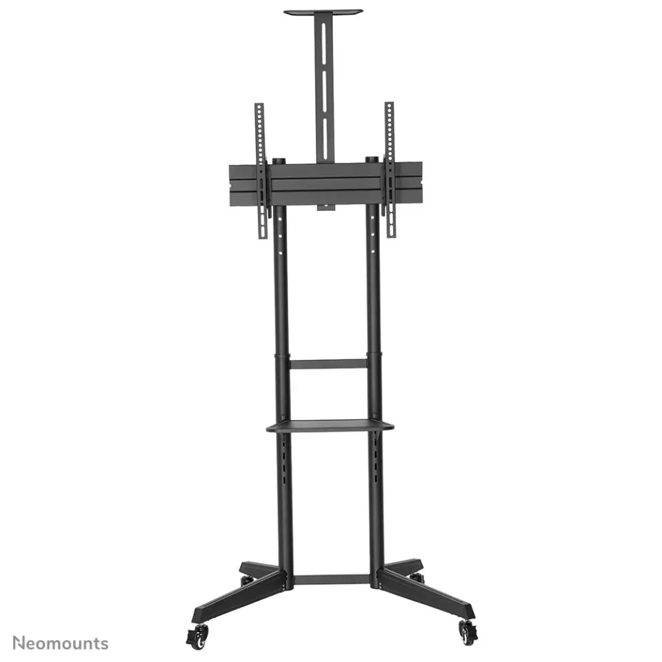 Neomounts FL50-550BL1/Držák displeje/vozík/37-70"/4 kolečka/VESA 600X400/nosn. 50kg/nast.výšky/náklon/AV držák/černý
