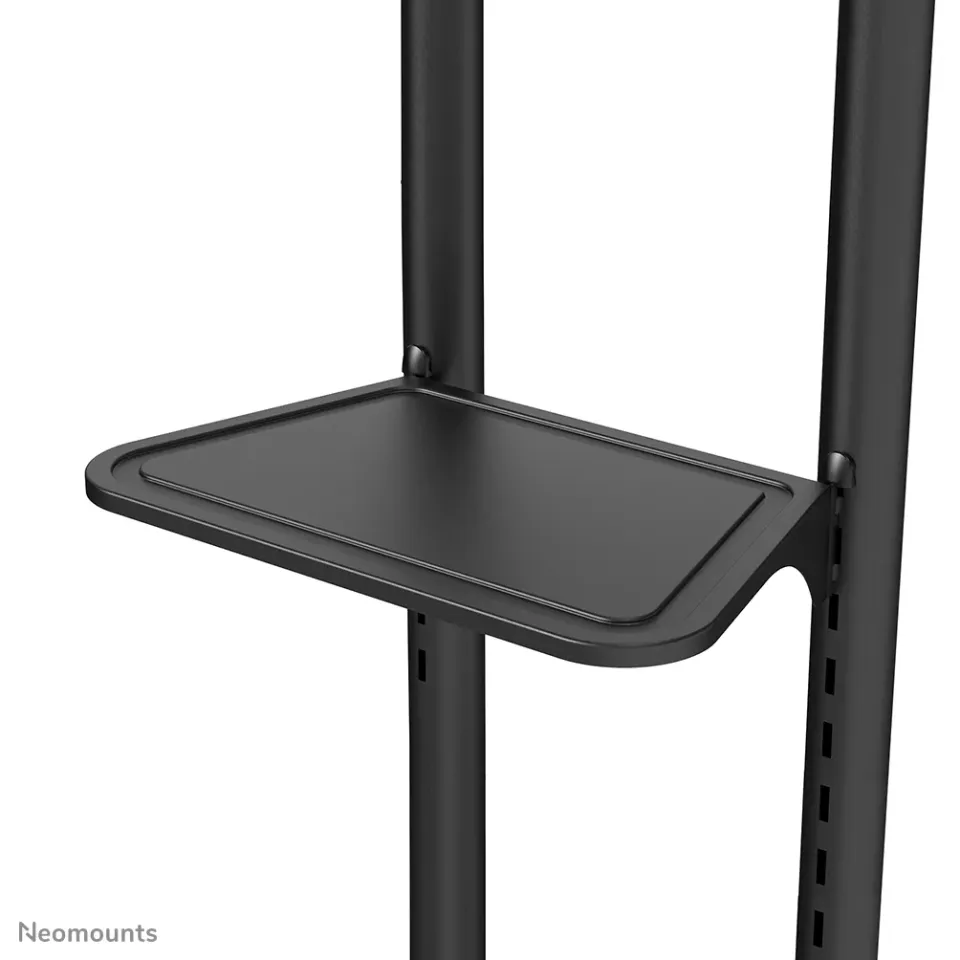 Neomounts FL50-550BL1/Držák displeje/vozík/37-70"/4 kolečka/VESA 600X400/nosn. 50kg/nast.výšky/náklon/AV držák/černý