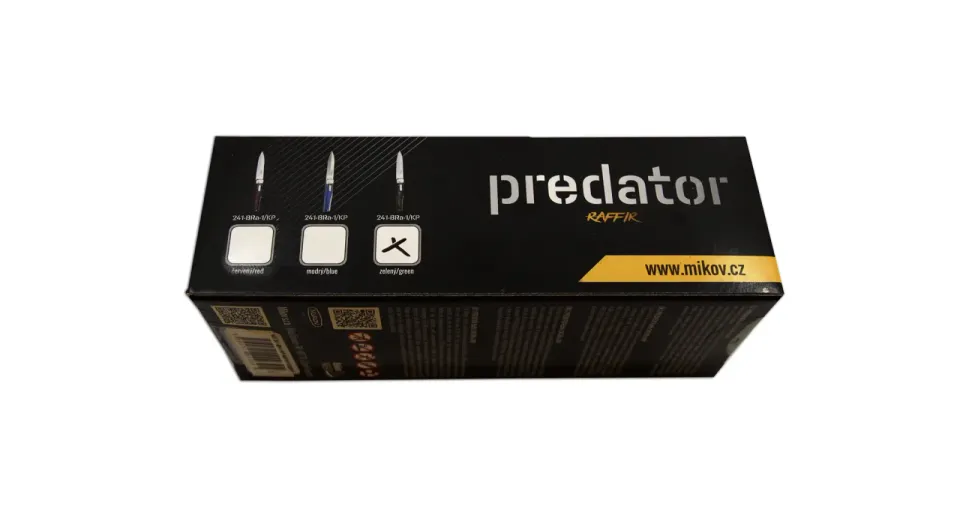 Vyhazovací nůž PREDATOR - ocel N690 241-BRa-1 RAFFIR barevné provedení zelená