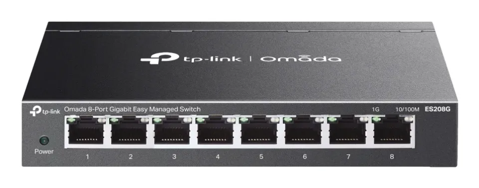 TP-LINK ES208G Omada 8portový gigabitový Easy Managed Switch