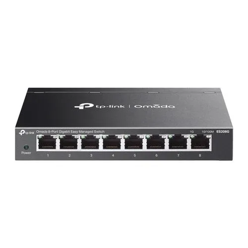 TP-LINK ES208G Omada 8portový gigabitový Easy Managed Switch