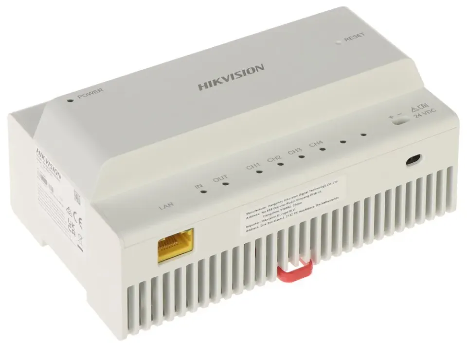 Hikvision DS-KIS702Y kit videotelefonu, 2-drát, bytový monitor+ dveřní stanice + zdroj