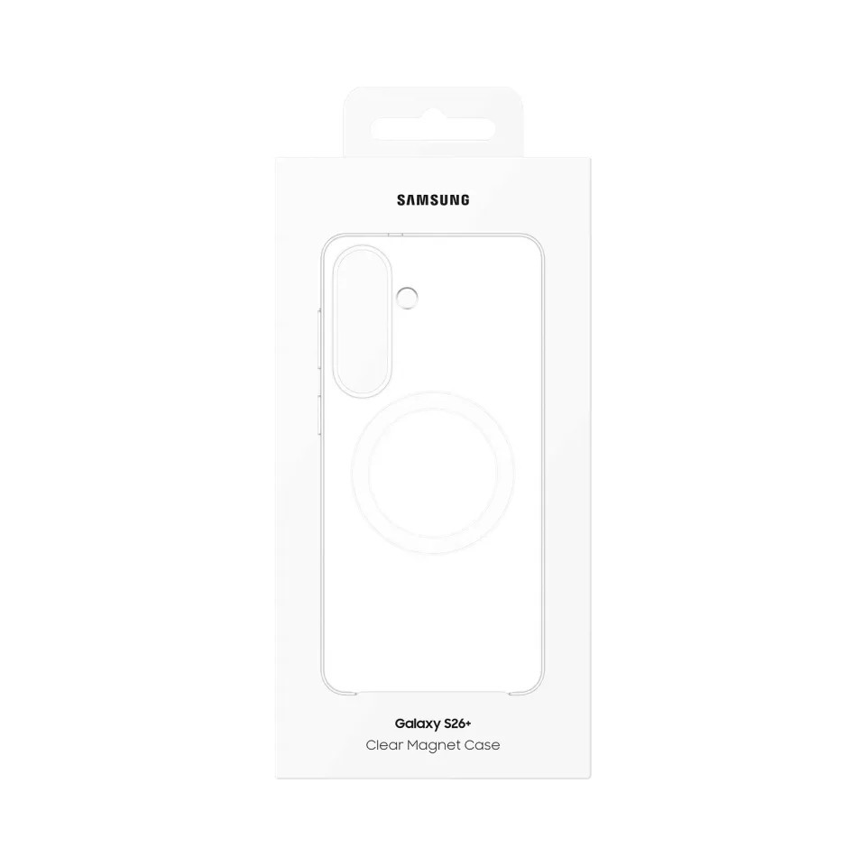 Samsung Průhledný kryt s magnetem S26+ Transparency