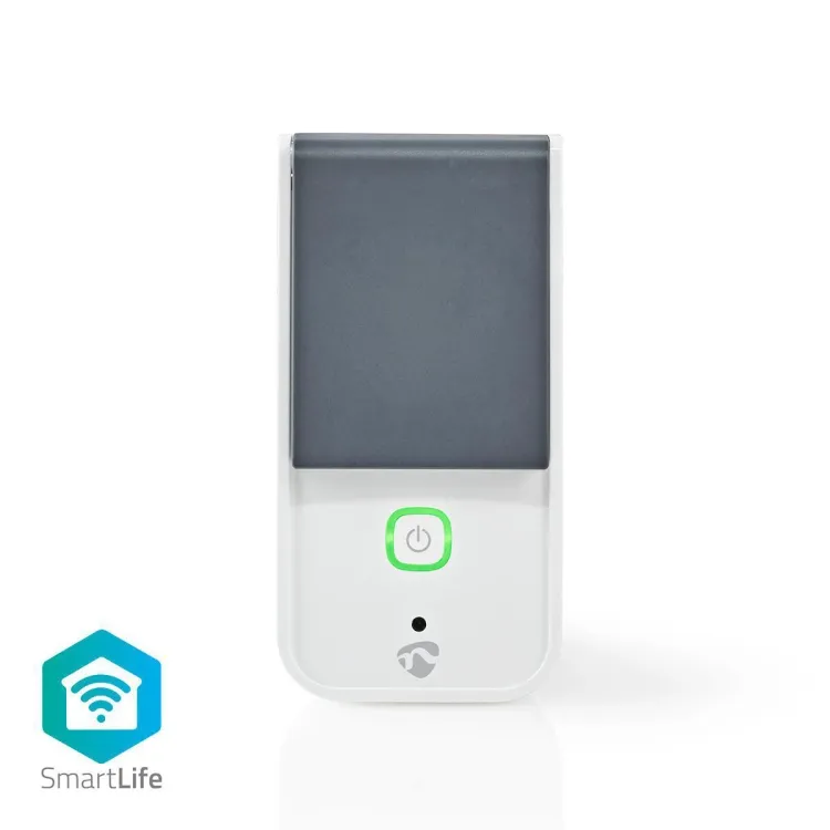 Nedis WIFIPO120EWT - SmartLife Smart-Steckdose | Wi-Fi | IP44 | Leistungsmesser |