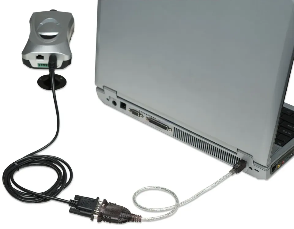 MANHATTAN Převodník z USB na sériový port (FTDI FT232RL Chip, 45cm)