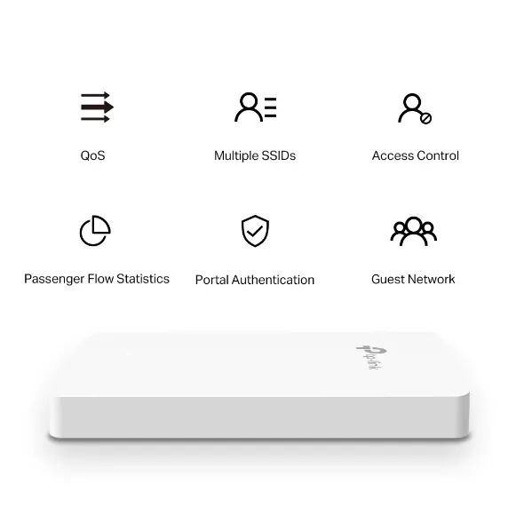 TP-Link EAP235-Wall AC1200 WIFI přístupový bod Omada 4X GLAN POE 1XPOE OUT povrc