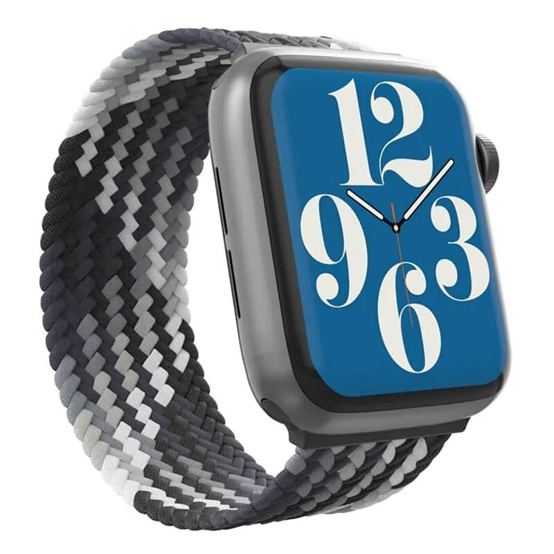 ZAGG GEAR4 Řemínek pro Apple Watch 41/40/38mm MD šedá/melír