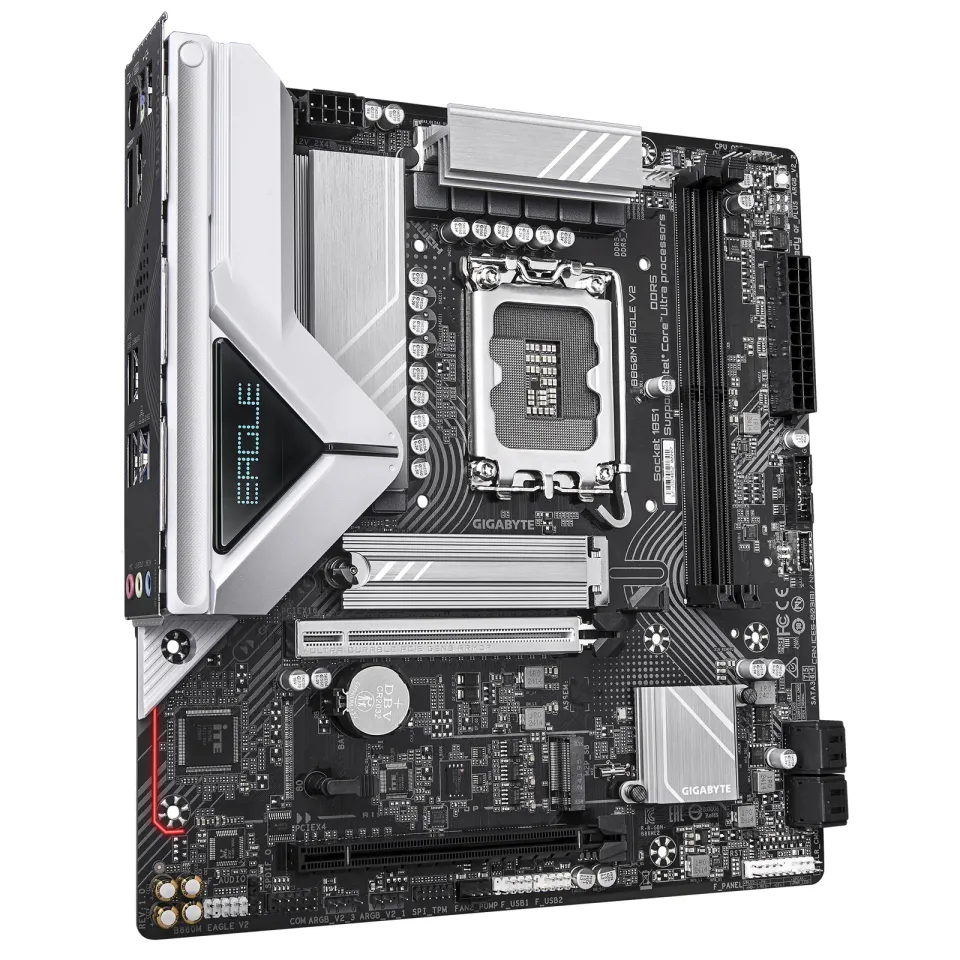 GIGABYTE MB Sc LGA1851 B860M EAGLE V2, Intel B860, 2xDDR5, 1xDP, 1xHDMI, mATX