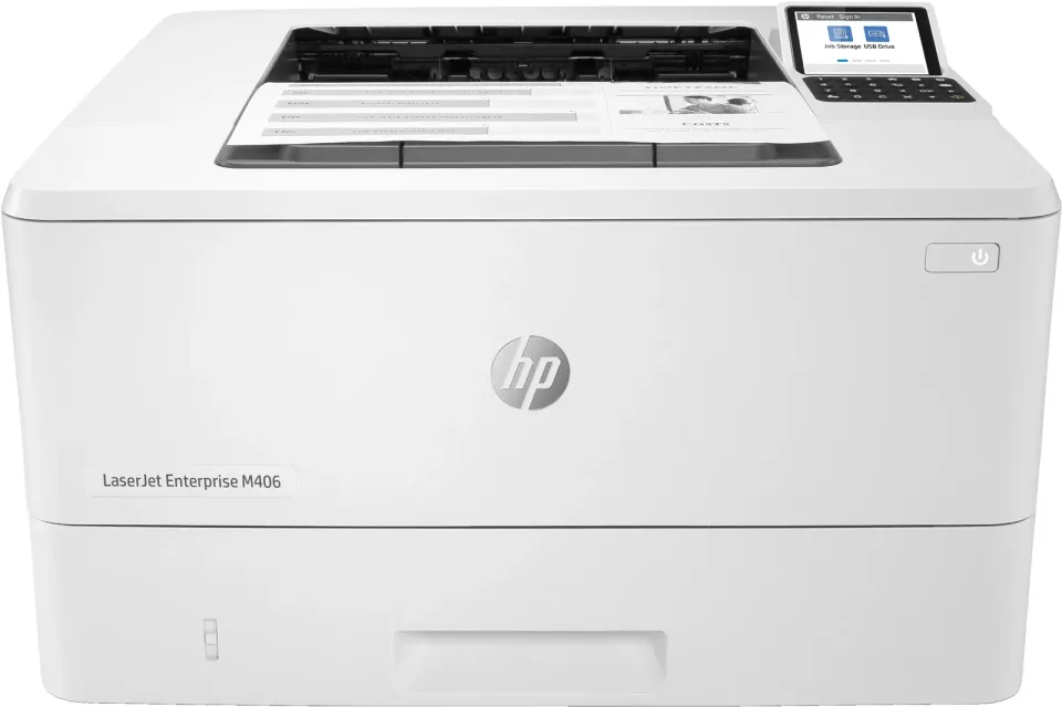 HP LaserJet Enterprise M406dn (ČB A4 tiskárna, 38 stran/min, USB2.0 + GLAN RJ45, JetIntelligence)