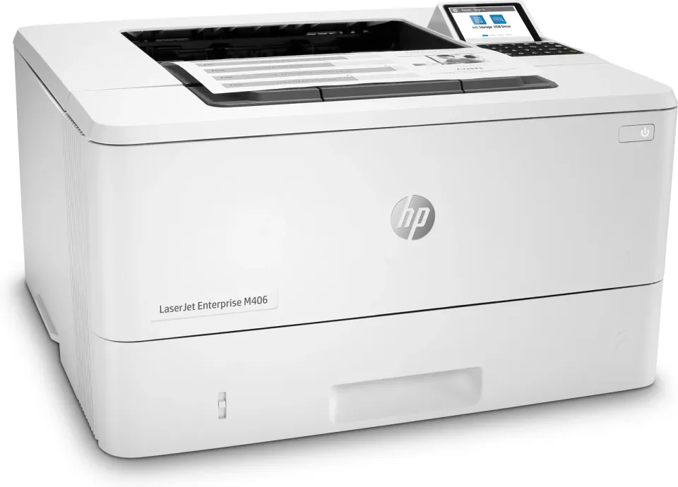 HP LaserJet Enterprise M406dn (ČB A4 tiskárna, 38 stran/min, USB2.0 + GLAN RJ45, JetIntelligence)