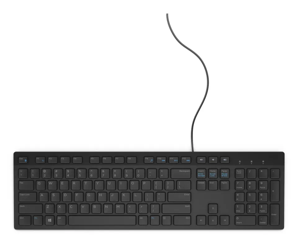 DELL klávesnice KB216 - maďarská - černá