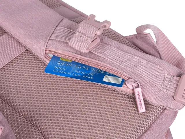 Batoh pro nb Natec CAMEL LITE 15,6", 19 L, růžová
