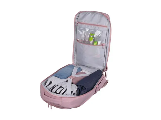 Batoh pro nb Natec CAMEL LITE 15,6", 19 L, růžová