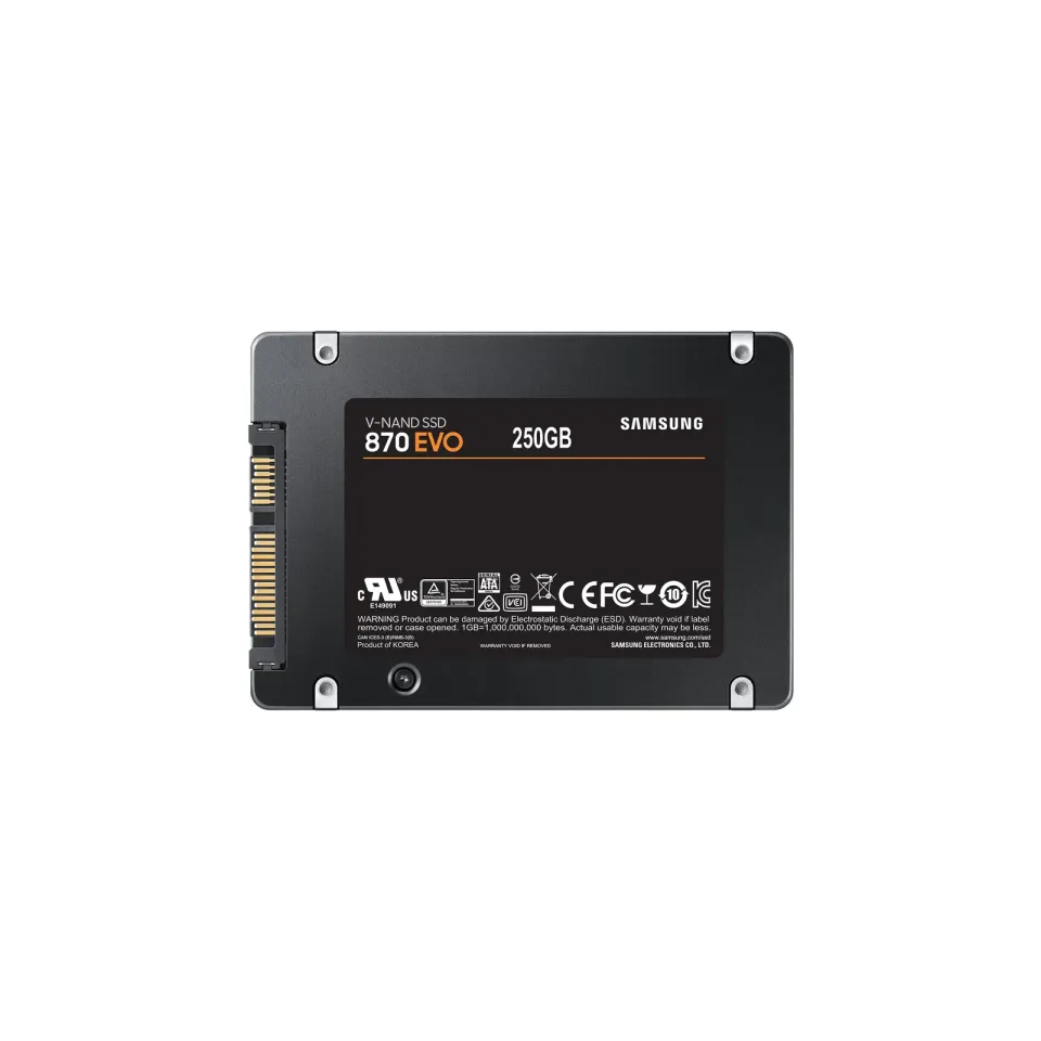 SSD 2,5" Samsung 870 EVO SATA III-250GB