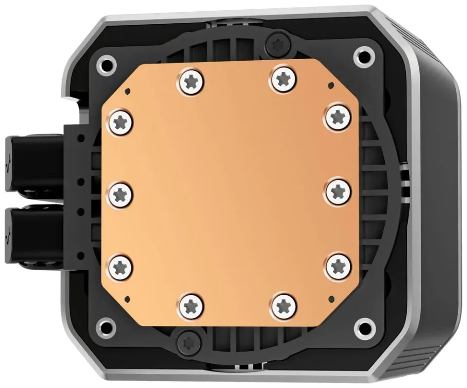 DEEPCOOL vodní chladič MYSTIQUE 360 ARGB / 3x120mm ARGB fan / dig. displej / Intel i AMD / černý