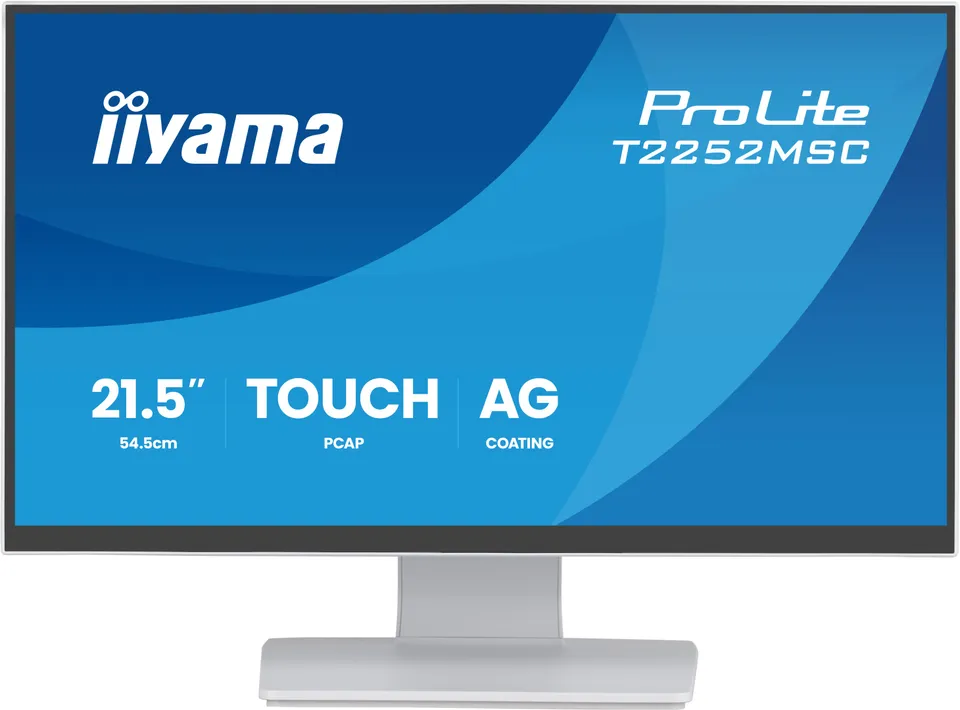 22" LCD iiyama T2252MSC-W2AG:IPS,FHD,HDMI,DP
