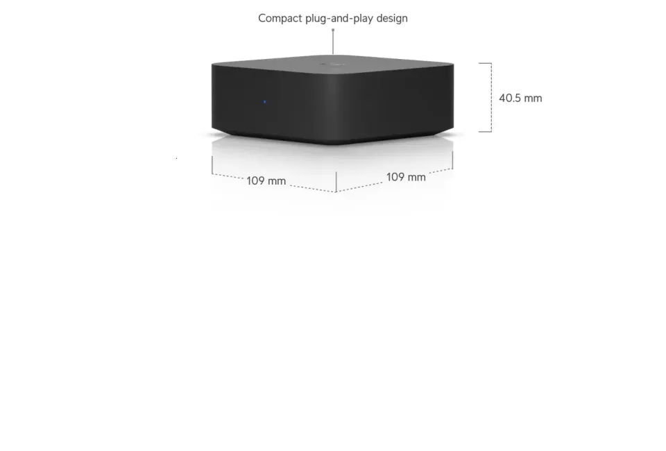 Ubiquiti UPL-Port-B - UniFi Play PoE Audio Port, černá