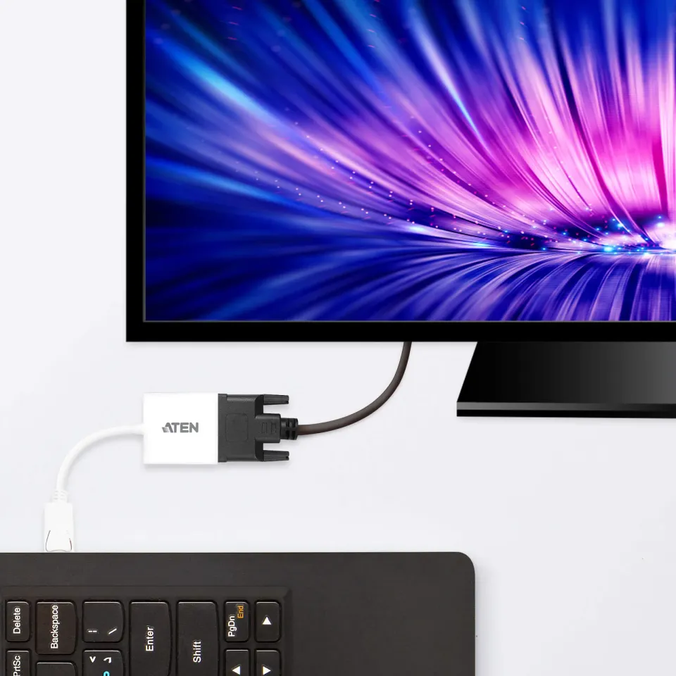 ATEN VC965-AT DP(M) to DVI(F) adapter