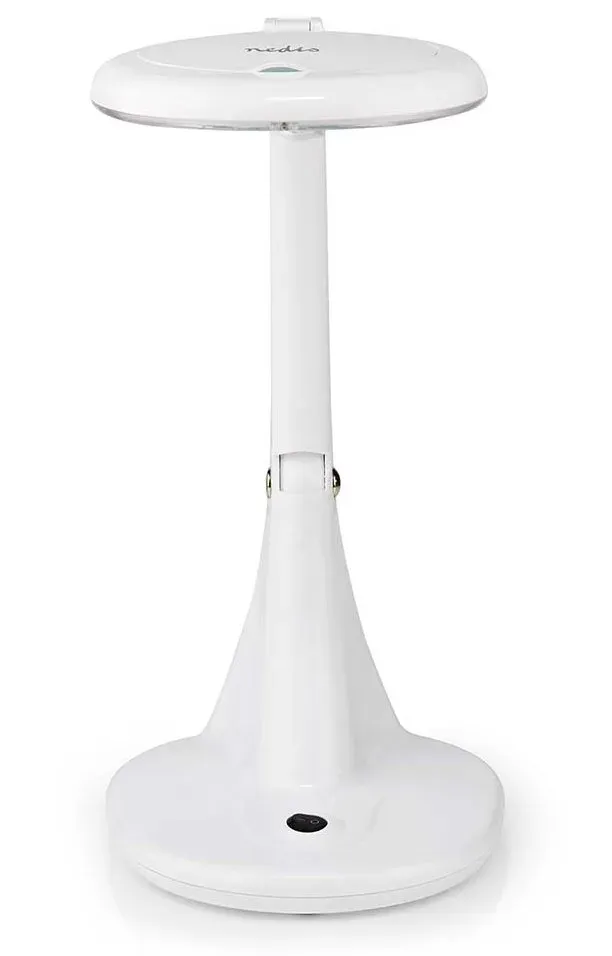 NEDIS zvětšovací stolní LED lampa/ čočka 3 + 12 dioptrií/ spotřeba 6,5 W/ teplota 6500 K/ světelný tok 585 lm...