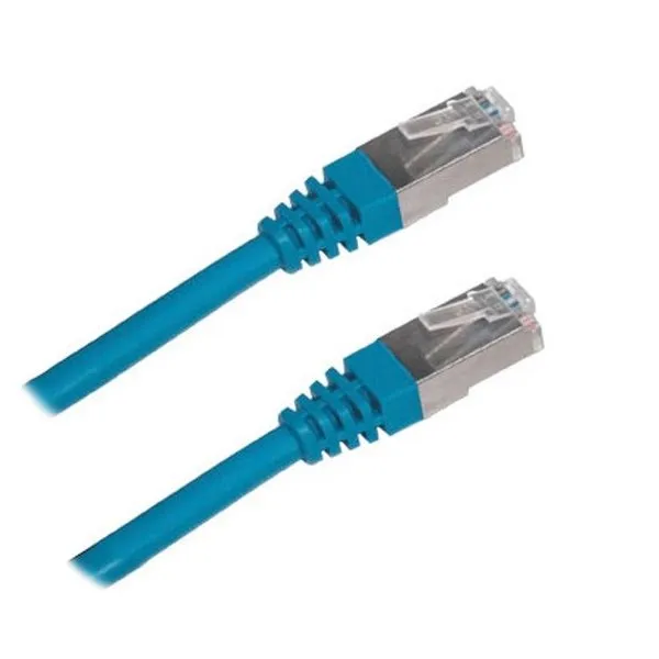 XtendLan Patch kabel Cat6 FTP 0,5m - modrý