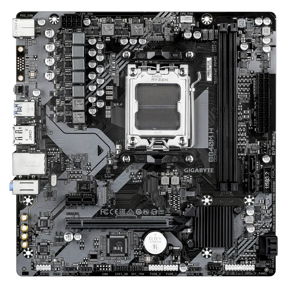 GIGABYTE B840M H/AM5/mATX
