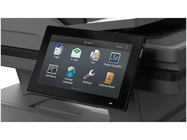 Lexmark MX632adwe mono laser, 47 str./min., fax, duplex, síť, wifi