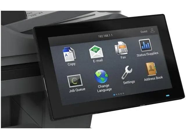 Lexmark MX632adwe mono laser, 47 str./min., fax, duplex, síť, wifi