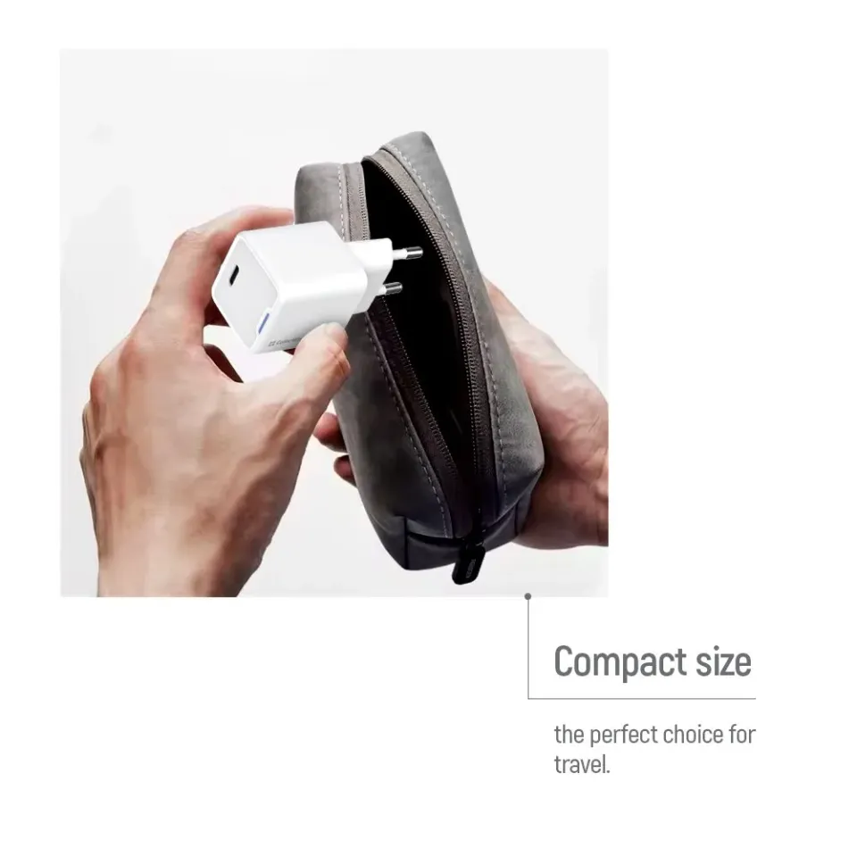 COLORWAY 1x USB-C/ síťová nabíječka/ GaN/ PD/ PPS/ 30W/ Včetně 100cm kabelu/ Bílá