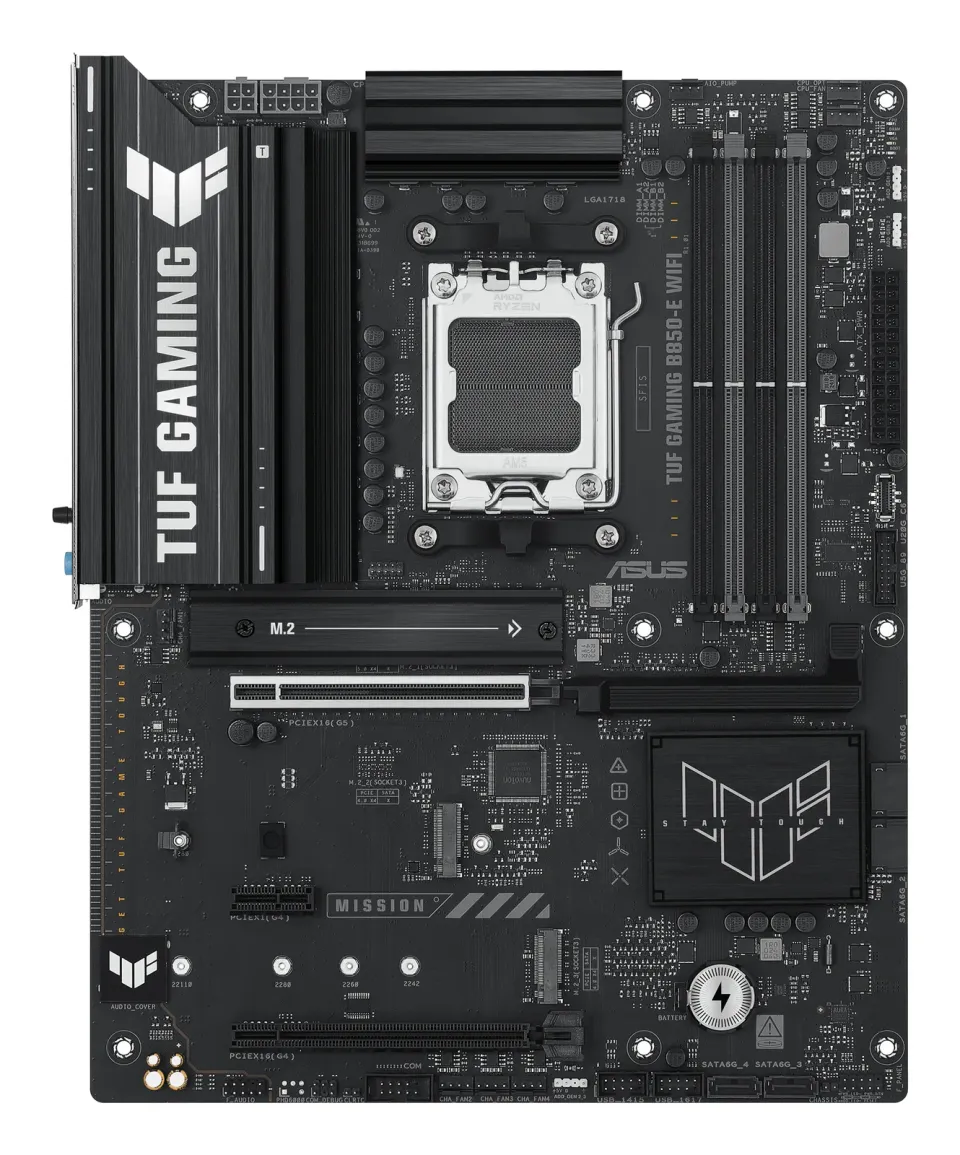 ASUS MB Sc AM5 TUF GAMING B850-E WIFI, AMD B850, 4xDDR5, 1xDP, 1xHDMI, WiFi, ATX