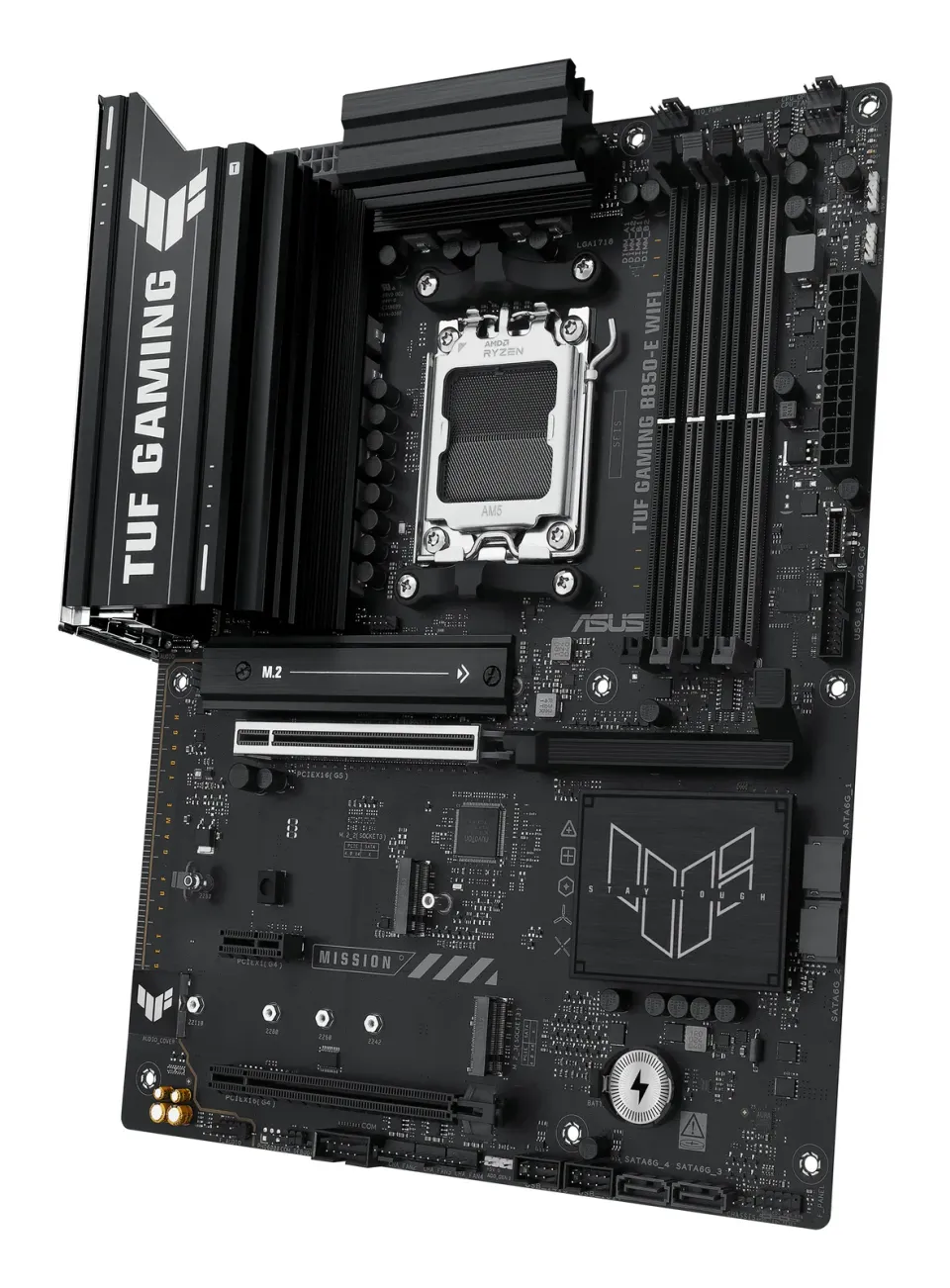 ASUS MB Sc AM5 TUF GAMING B850-E WIFI, AMD B850, 4xDDR5, 1xDP, 1xHDMI, WiFi, ATX
