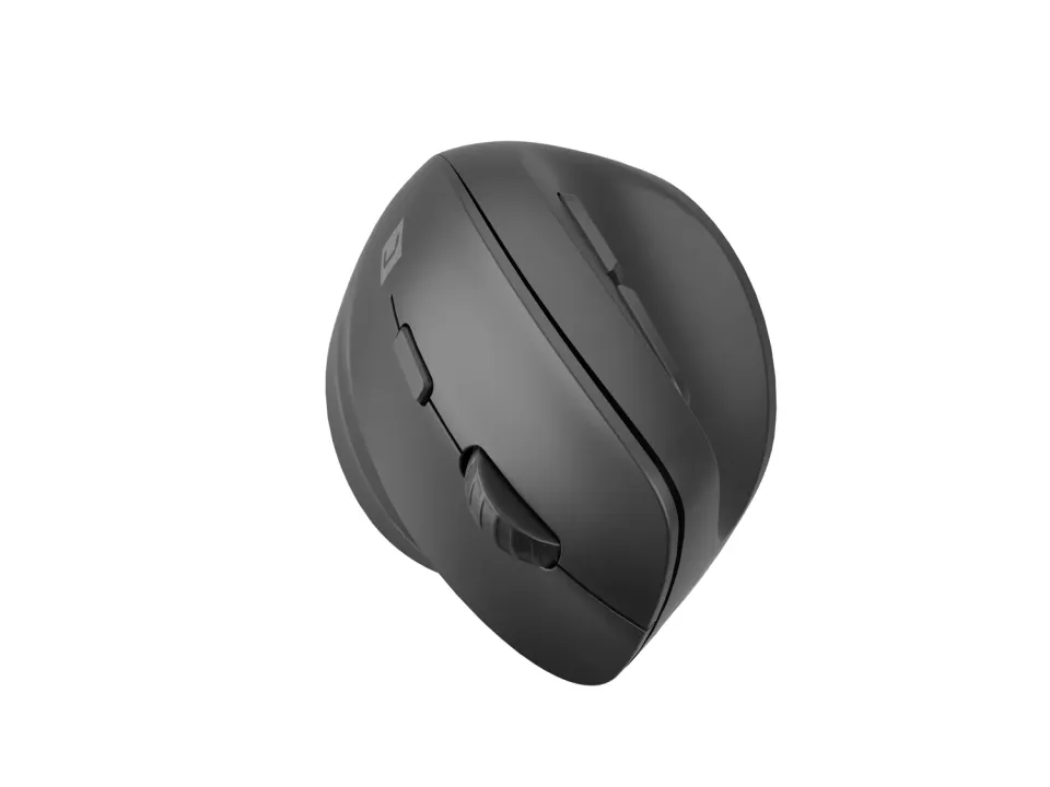 Natec CRAKE 2/Kancelářská/Optická/Pro praváky/2 400 DPI/USB+BT/Černá