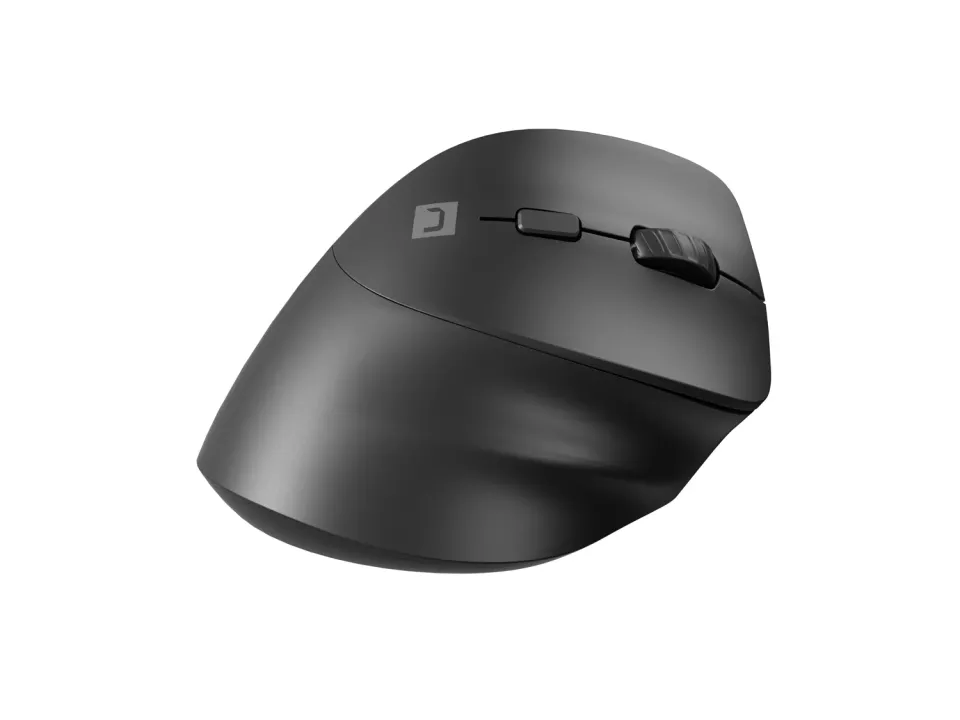 Natec CRAKE 2/Kancelářská/Optická/Pro praváky/2 400 DPI/USB+BT/Černá