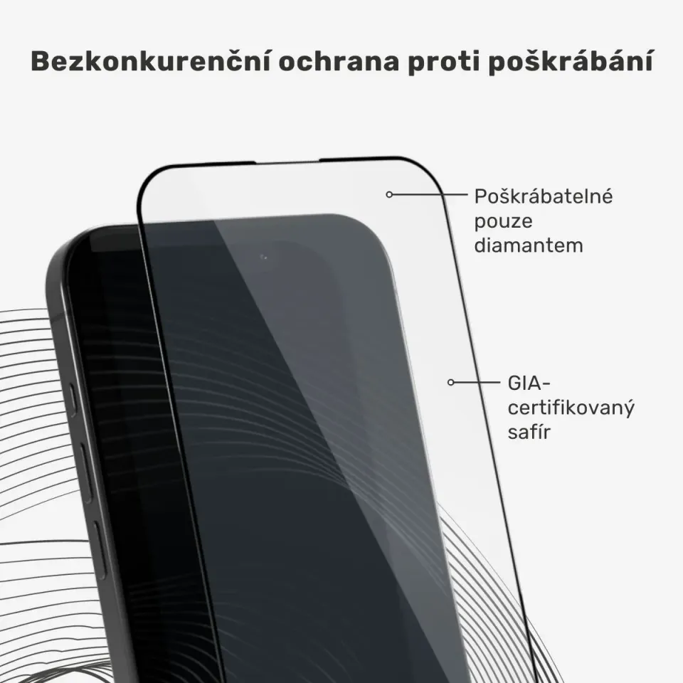 Epico UNUM SapphireShield 3D iPhone 17 Pro Max/18 Pro Max