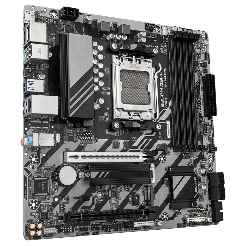 GIGABYTE MB Sc AM5 B850M D3HP, AMD B850, 4xDDR5, 2xDP, 1xHDMI, mATX