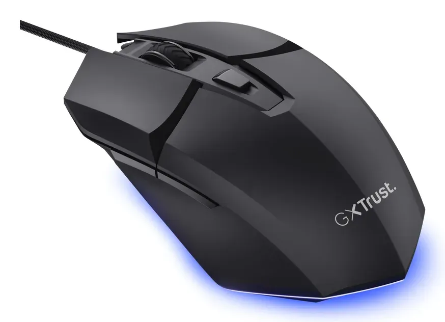 TRUST Myš GXT 121 Felox+, Drátová USB, RGB, černá