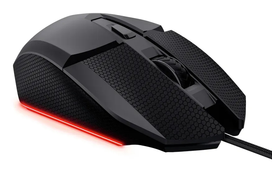 TRUST Myš GXT 121 Felox+, Drátová USB, RGB, černá