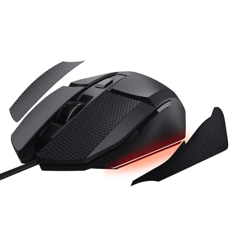 TRUST Myš GXT 121 Felox+, Drátová USB, RGB, černá