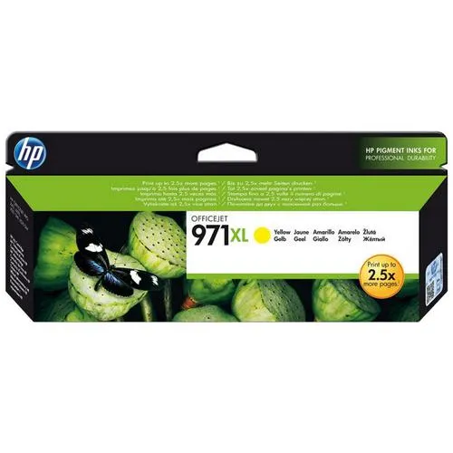 HP CN628AE originální náplň žlutá č.971XL velká (cca 6600 stran, yellow, pro OJ Pro X476dw, X576dw, X451dw, X551dw